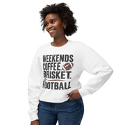 Weekends Coffee Brisket & Football Sweatshirt
