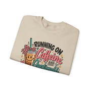 Running on Caffeine & Questionable Decisions | Graphic Sweatshirt