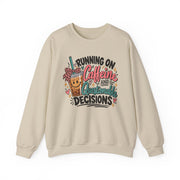 Running on Caffeine & Questionable Decisions | Graphic Sweatshirt