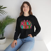 Merry & Bright | Colorful Christmas Graphic Sweatshirt