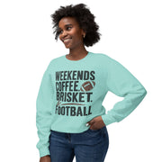 Weekends Coffee Brisket & Football Sweatshirt