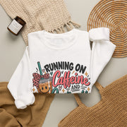Running on Caffeine & Questionable Decisions | Graphic Sweatshirt
