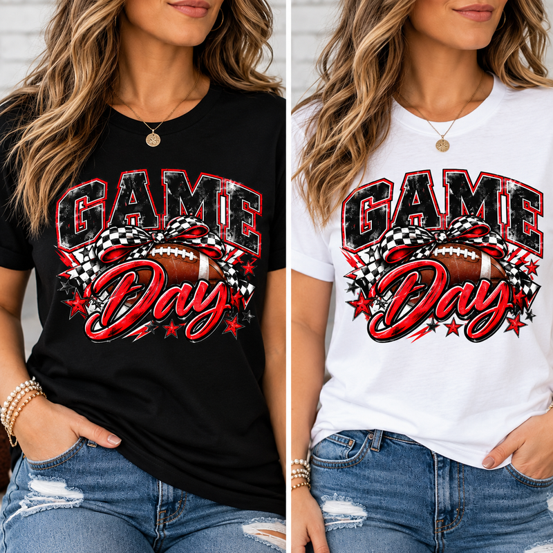 Game Day Football Graphic Tee | Bella+Canvas