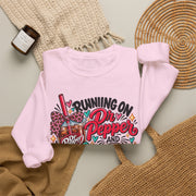 Running on Dr Pepper & Questionable Decisions | Graphic Sweatshirt