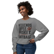 Weekends Coffee Brisket & Football Sweatshirt