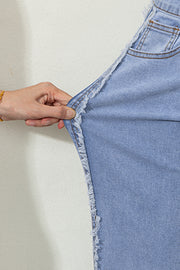 Contrast Stripe Wide Leg Jeans