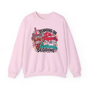 Running on Dr Pepper & Questionable Decisions | Graphic Sweatshirt
