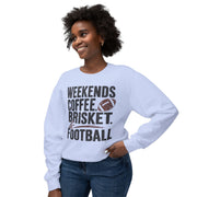 Weekends Coffee Brisket & Football Sweatshirt