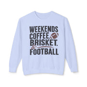 Weekends Coffee Brisket & Football Sweatshirt