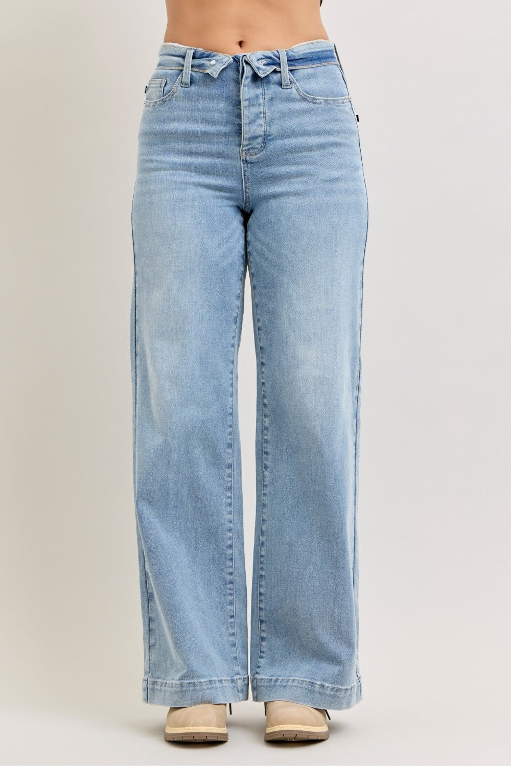 Judy Blue Retro Wide Leg Jeans