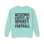 Weekends Coffee Brisket & Football Sweatshirt
