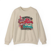Running on Dr Pepper & Questionable Decisions | Graphic Sweatshirt