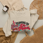 Running on Dr Pepper & Questionable Decisions | Graphic Sweatshirt