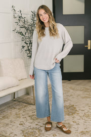 Judy Blue Claudia Wide Leg Ankle Jeans | Mid Rise