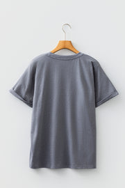 Sunflower Flag Graphic Tee – Gray