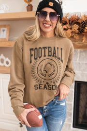 Football Season Sweatshirt | Vintage Graphic