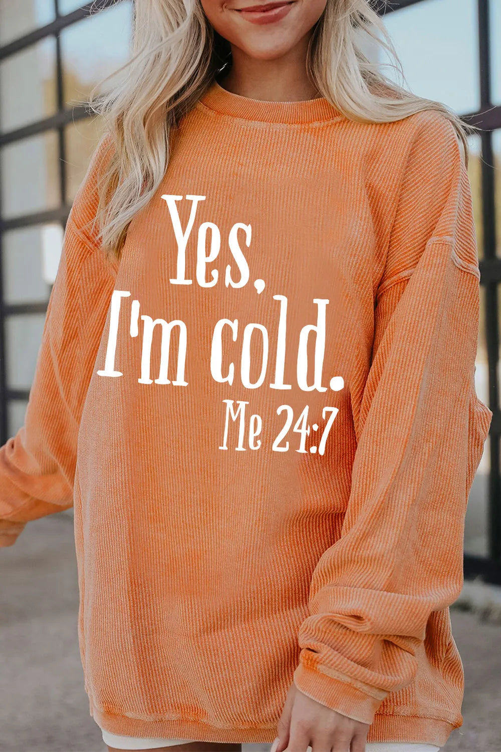 Everyday Letter Graphic Sweatshirt